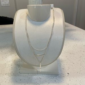 NWT Nine West Three Layer Necklace